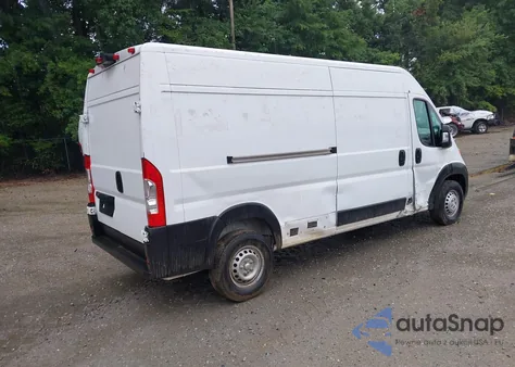 2024 Ram Promaster 2500 Tradesman High Roof 159 Wb W/Pass Seat z USA, uszkodzony, nr VIN 3C6LRVDG0RE102451